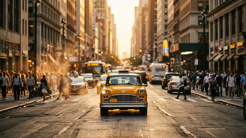Attractivité des taxis pour les trajets en milieu urbain